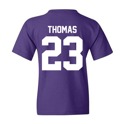 Northwestern - NCAA Women's Basketball : Tayla Thomas - Classic Shersey Youth T-Shirt-1