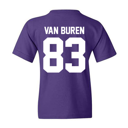 Northwestern - NCAA Football : Blake Van Buren - Classic Shersey Youth T-Shirt-1