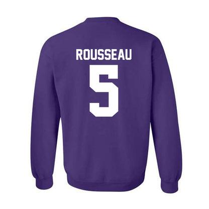Northwestern - NCAA Women's Volleyball : Alexa Rousseau - Classic Shersey Crewneck Sweatshirt-1