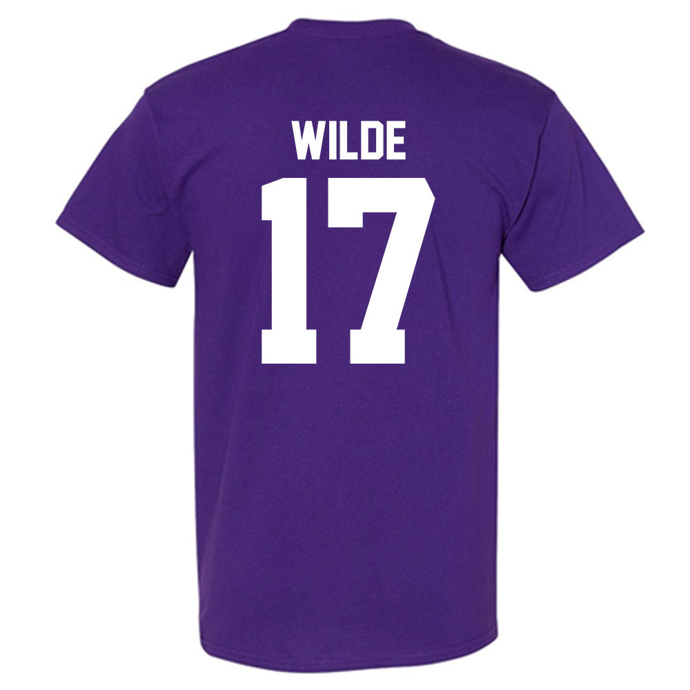Northwestern - NCAA Football : Griffin Wilde - Classic Shersey T-Shirt-1