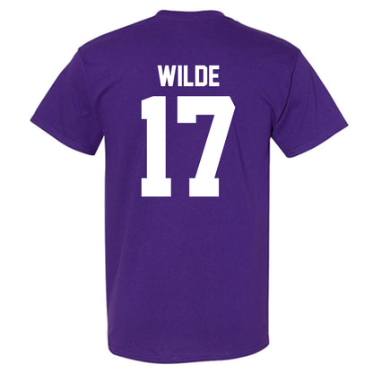Northwestern - NCAA Football : Griffin Wilde - Classic Shersey T-Shirt-1