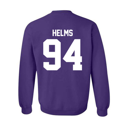 Northwestern - NCAA Football : Henry Helms - Classic Shersey Crewneck Sweatshirt-1