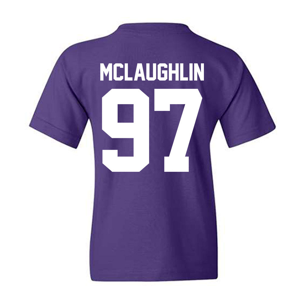 Northwestern - NCAA Football : Sean McLaughlin - Classic Shersey Youth T-Shirt-1