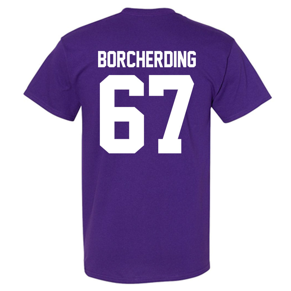 Northwestern - NCAA Football : Jace Borcherding - Classic Shersey T-Shirt-1