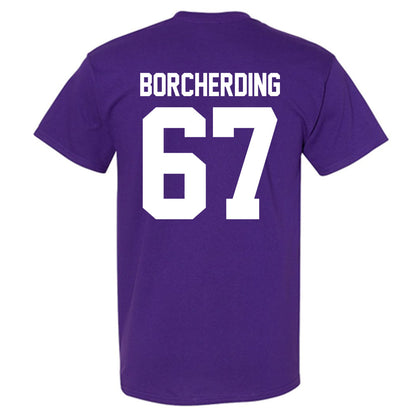 Northwestern - NCAA Football : Jace Borcherding - Classic Shersey T-Shirt-1