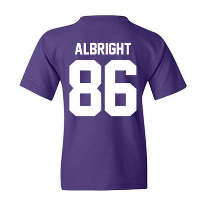 Northwestern - NCAA Football : Lawson Albright - Classic Shersey Youth T-Shirt-1