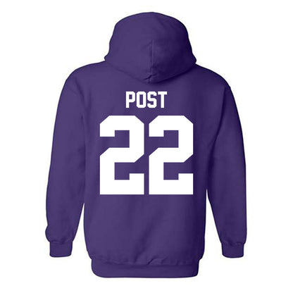 Northwestern - NCAA Women's Field Hockey : Faye Post - Classic Shersey Hooded Sweatshirt-1