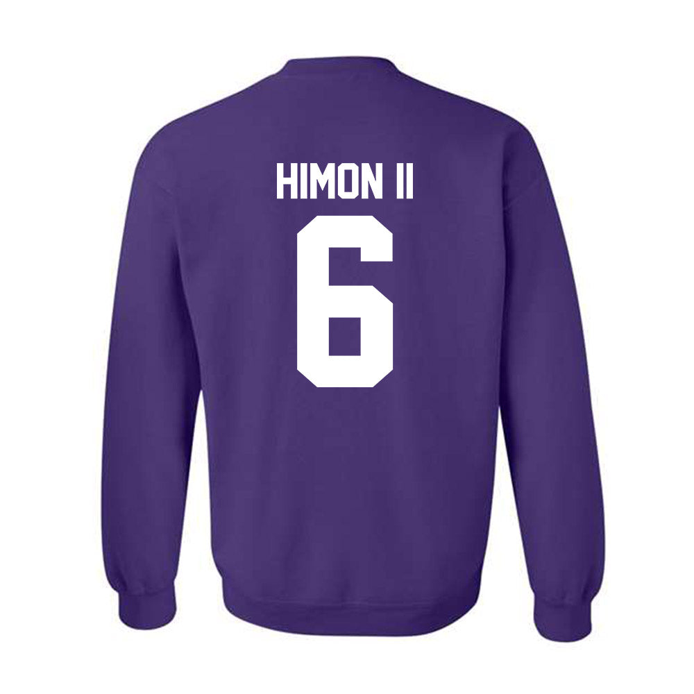 Northwestern - NCAA Football : Joseph Himon II - Classic Shersey Crewneck Sweatshirt-1