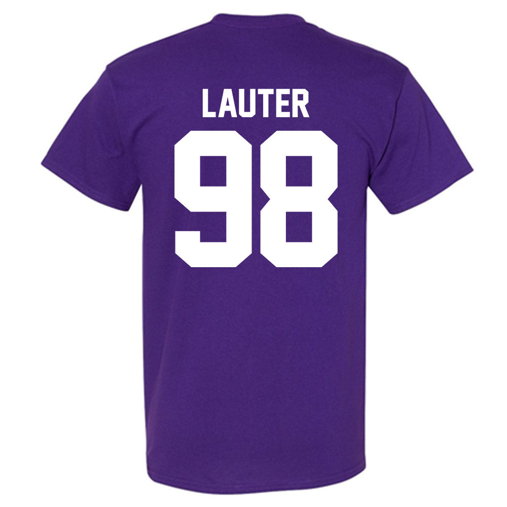 Northwestern - NCAA Football : Landon Lauter - Classic Shersey T-Shirt-1