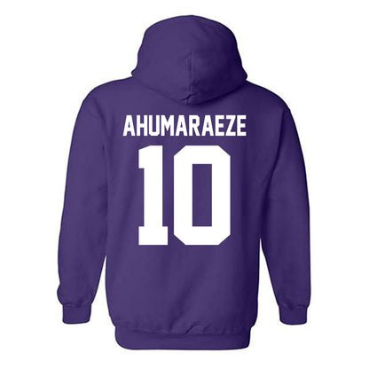 Northwestern - NCAA Football : Ricky Ahumaraeze - Classic Shersey Hooded Sweatshirt-1