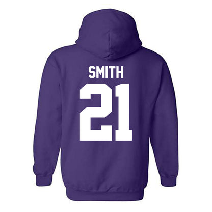 Northwestern - NCAA Women's Lacrosse : Madison Smith - Classic Shersey Hooded Sweatshirt-1