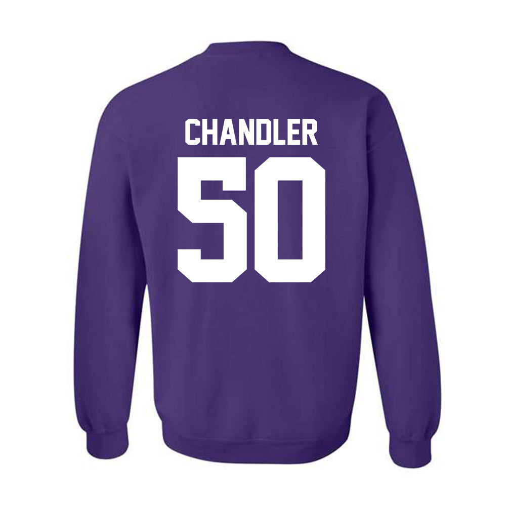 Northwestern - NCAA Football : Talan Chandler - Classic Shersey Crewneck Sweatshirt-1