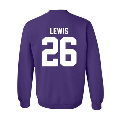 Northwestern - NCAA Football : Jalen Lewis - Classic Shersey Crewneck Sweatshirt-1