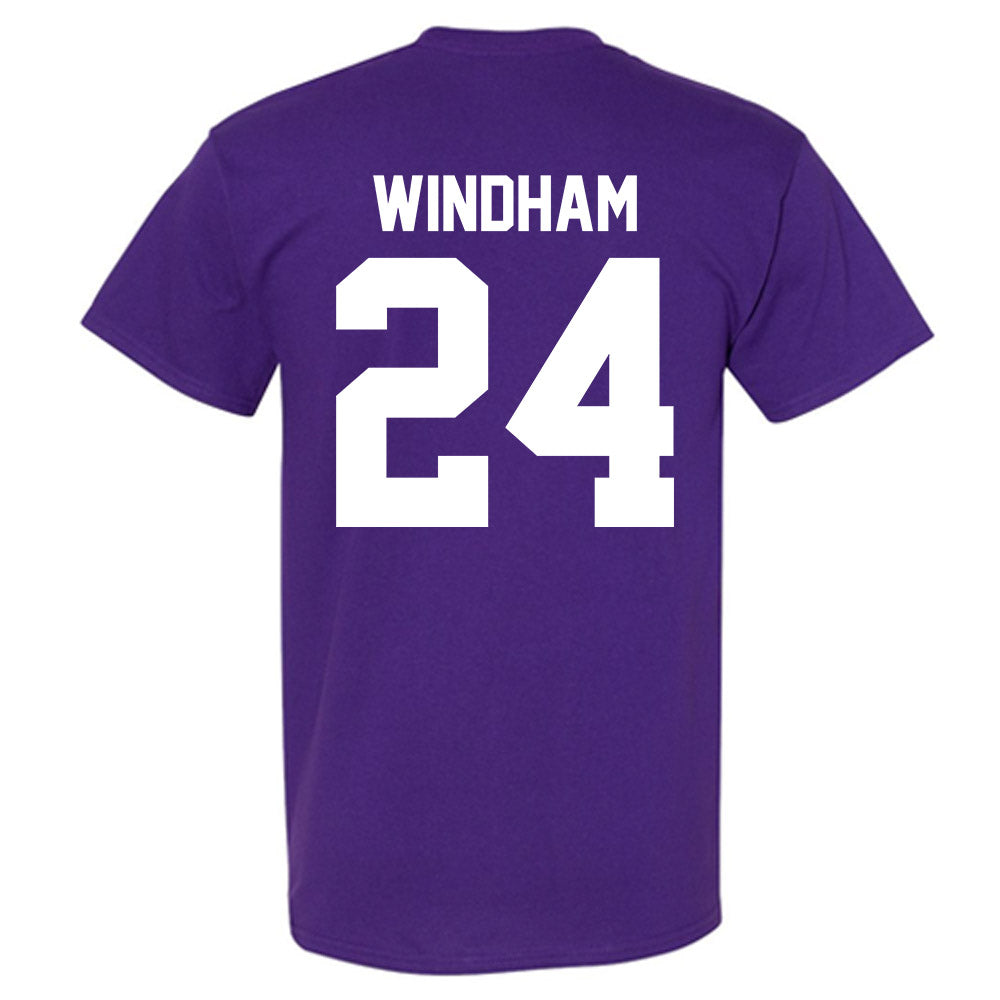 Northwestern - NCAA Men's Basketball : KJ Windham - Classic Shersey T-Shirt-1