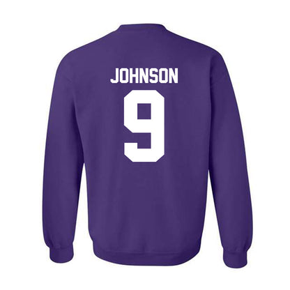 Northwestern - NCAA Women's Lacrosse : Hannah Johnson - Classic Shersey Crewneck Sweatshirt-1