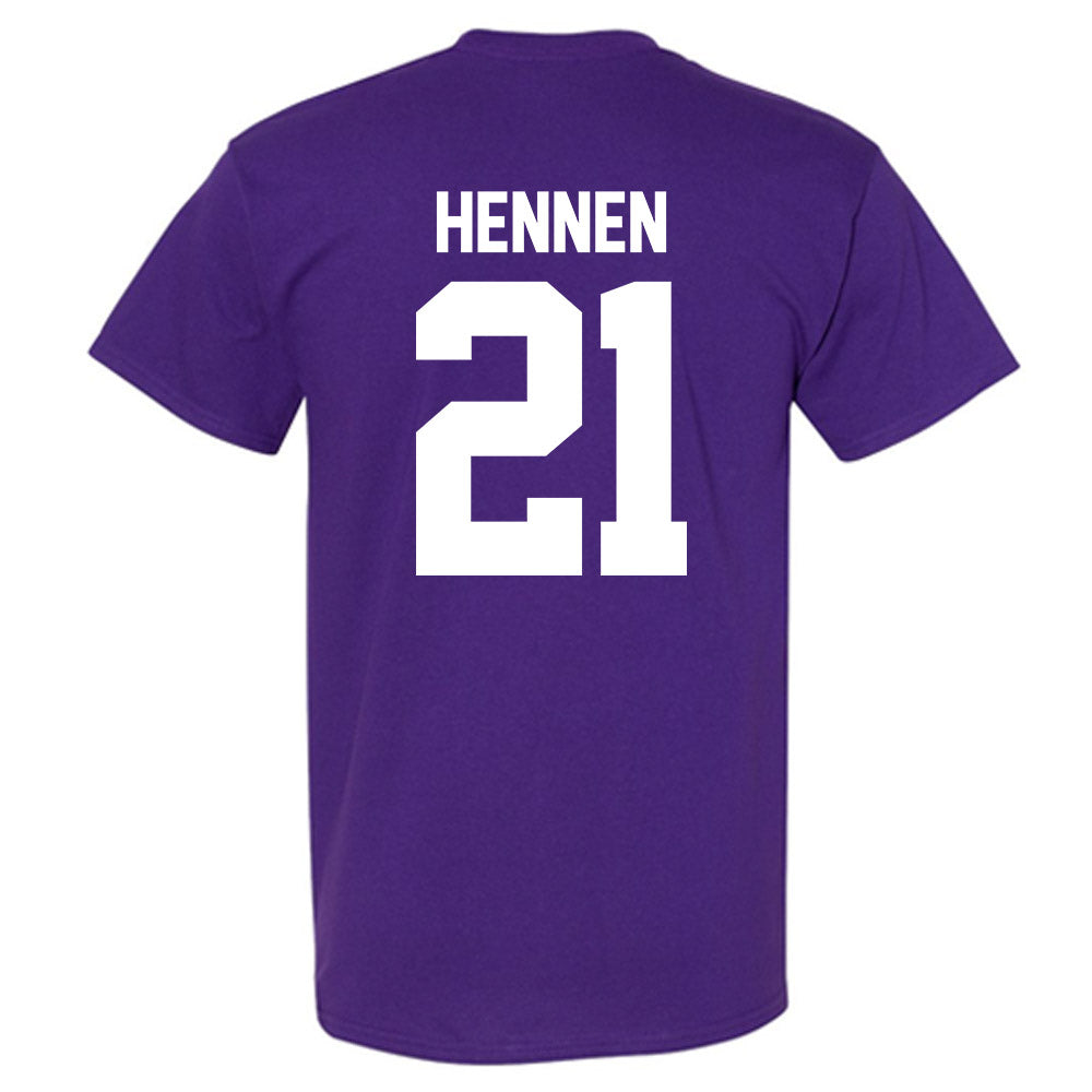 Northwestern - NCAA Women's Soccer : Kate Hennen - Classic Shersey T-Shirt-1