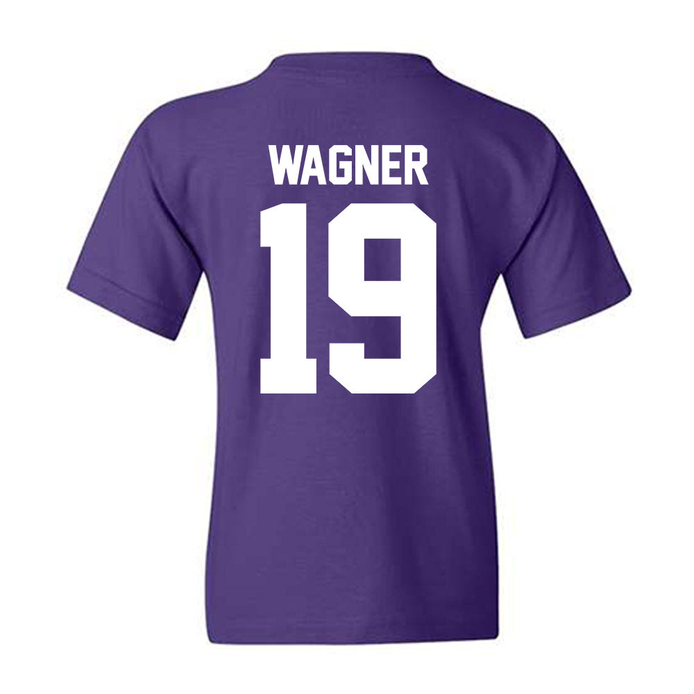 Northwestern - NCAA Football : Drew Wagner - Classic Shersey Youth T-Shirt-1