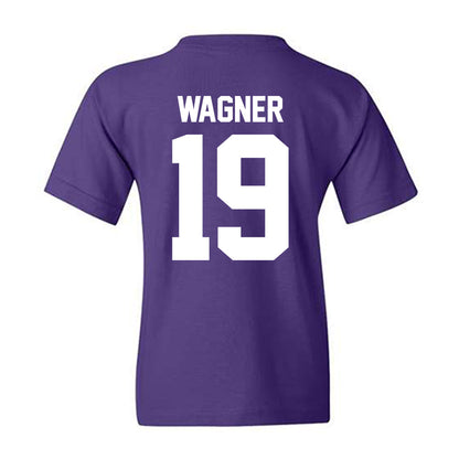 Northwestern - NCAA Football : Drew Wagner - Classic Shersey Youth T-Shirt-1