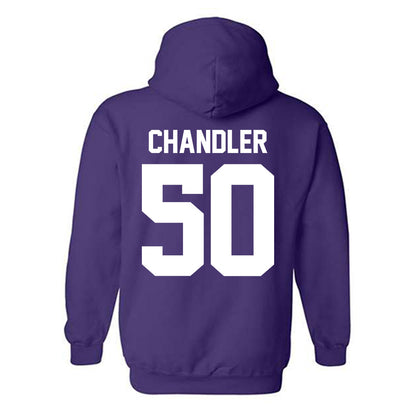 Northwestern - NCAA Football : Talan Chandler - Classic Shersey Hooded Sweatshirt-1