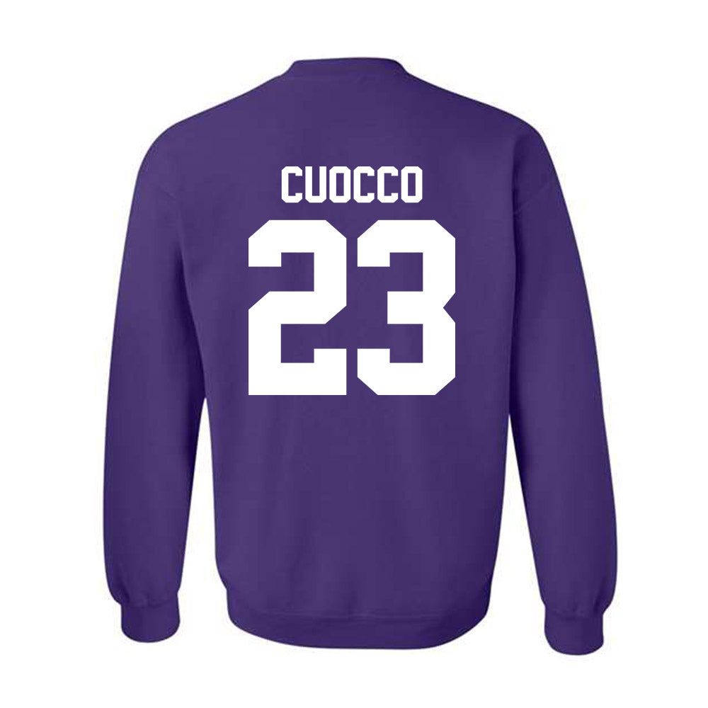Northwestern - NCAA Women's Lacrosse : Jenika Cuocco - Classic Shersey Crewneck Sweatshirt-1