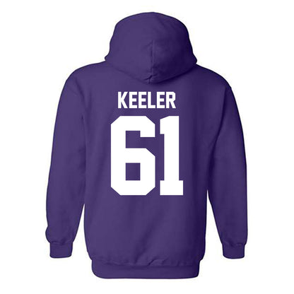 Northwestern - NCAA Football : Matt Keeler - Classic Shersey Hooded Sweatshirt