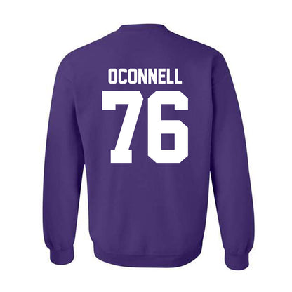 Northwestern - NCAA Football : Michael OConnell - Classic Shersey Crewneck Sweatshirt-1