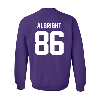 Northwestern - NCAA Football : Lawson Albright - Classic Shersey Crewneck Sweatshirt-1