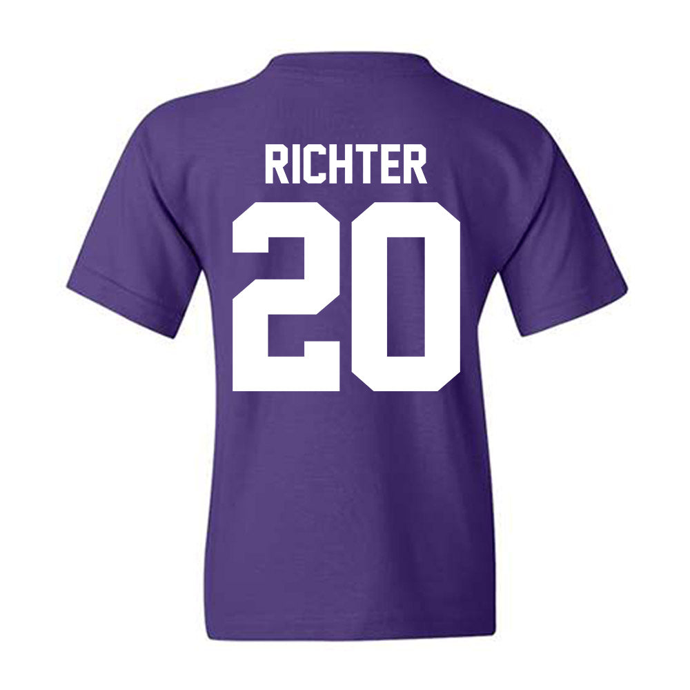 Northwestern - NCAA Men's Soccer : Henri Richter - Classic Shersey Youth T-Shirt-1