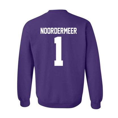 Northwestern - NCAA Women's Volleyball : Sienna Noordermeer - Classic Shersey Crewneck Sweatshirt-1