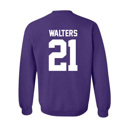 Northwestern - NCAA Football : Damon Walters - Classic Shersey Crewneck Sweatshirt-1