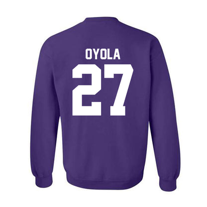 Northwestern - NCAA Football : Jack Oyola - Classic Shersey Crewneck Sweatshirt