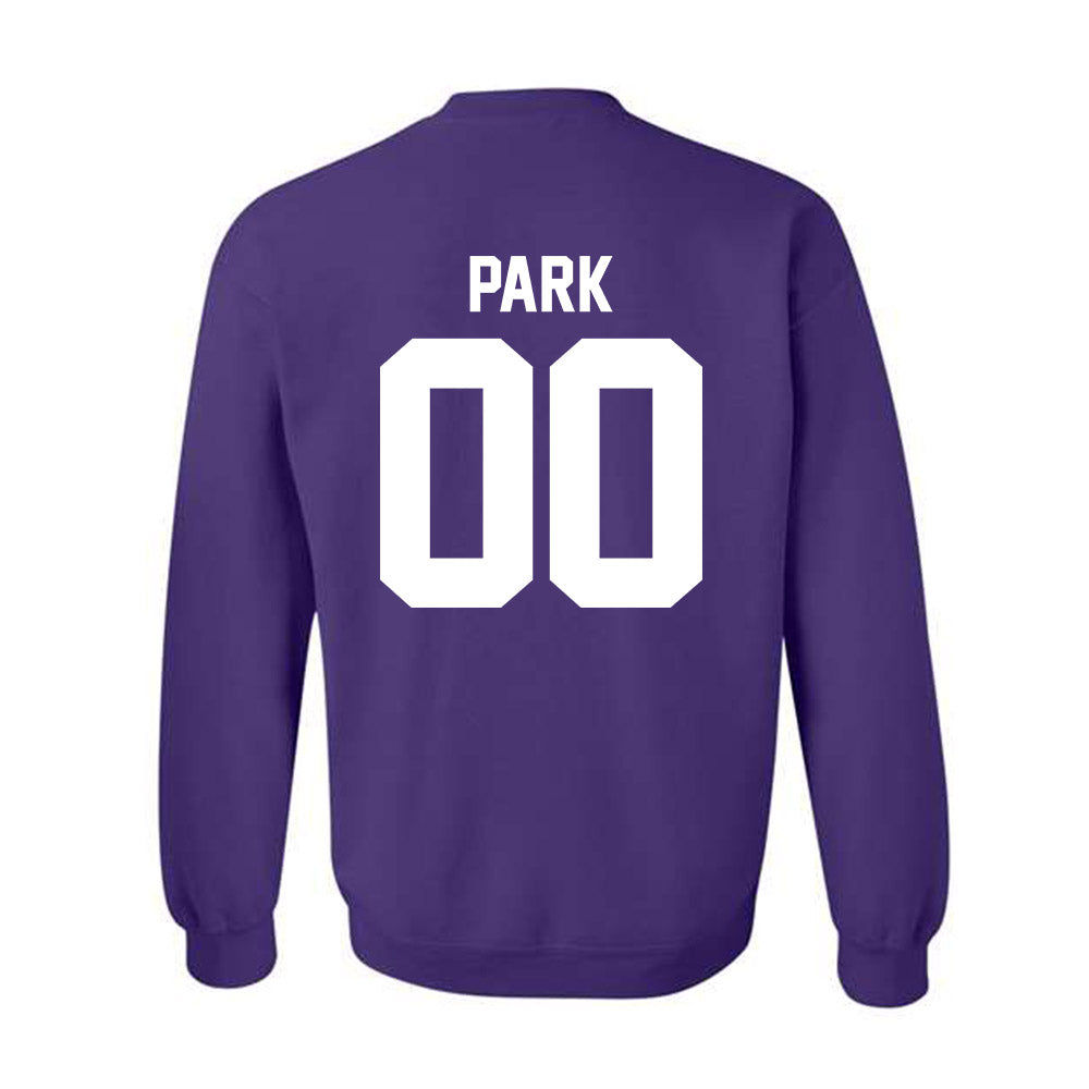 Northwestern - NCAA Women's Fencing : Rowan Park - Classic Shersey Crewneck Sweatshirt-1