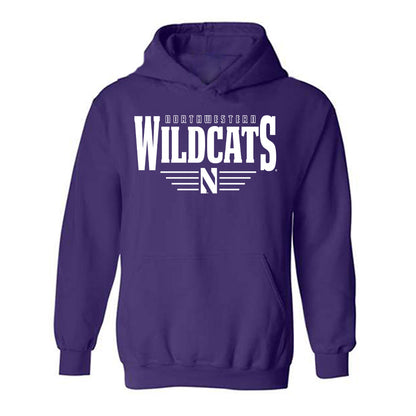 Northwestern - NCAA Women's Fencing : Levi Hoogendoorn - Classic Shersey Hooded Sweatshirt