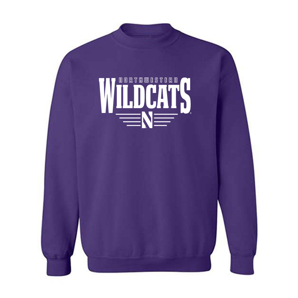 Northwestern - NCAA Women's Lacrosse : Mary Schumar - Classic Shersey Crewneck Sweatshirt-0