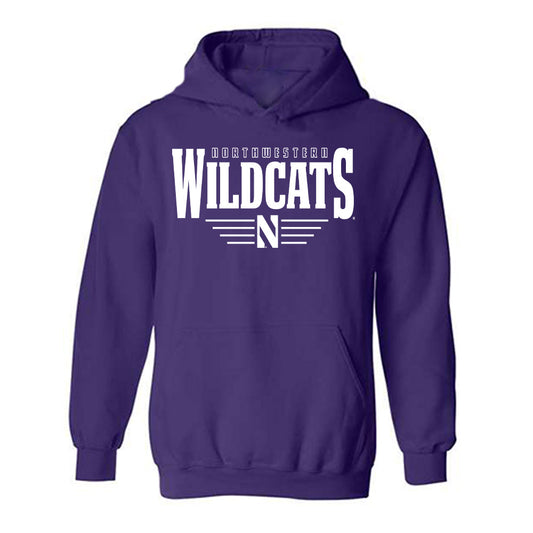 Northwestern - NCAA Football : Dylan Senda - Classic Shersey Hooded Sweatshirt