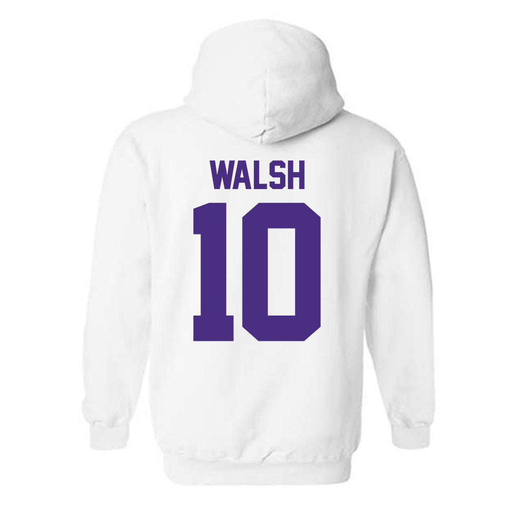 Northwestern - NCAA Women's Basketball : Caileigh Walsh - Classic Shersey Hooded Sweatshirt