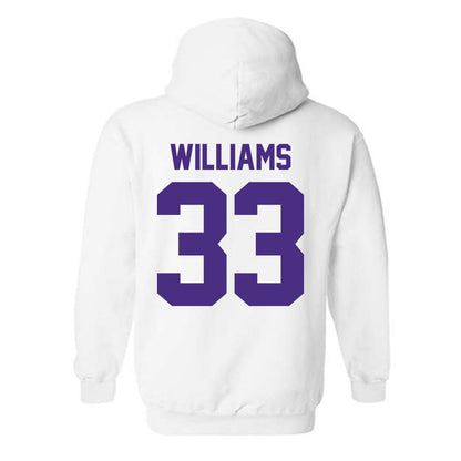 Northwestern - NCAA Women's Basketball : Taylor Williams - Classic Shersey Hooded Sweatshirt-1