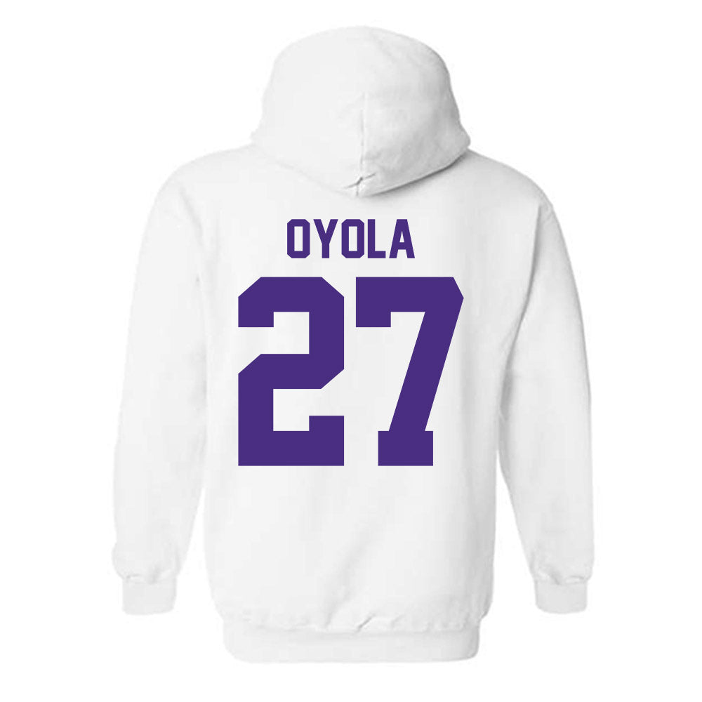 Northwestern - NCAA Football : Jack Oyola - Classic Shersey Hooded Sweatshirt