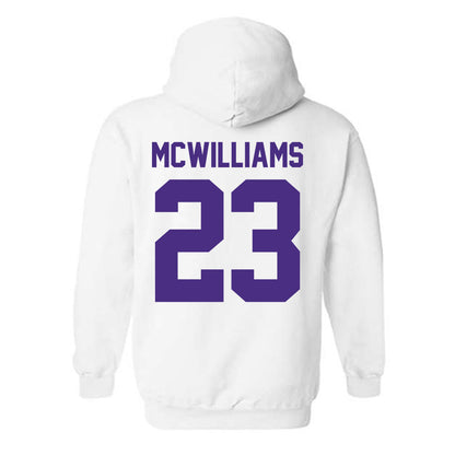 Northwestern - NCAA Women's Basketball : Jasmine McWilliams - Classic Shersey Hooded Sweatshirt