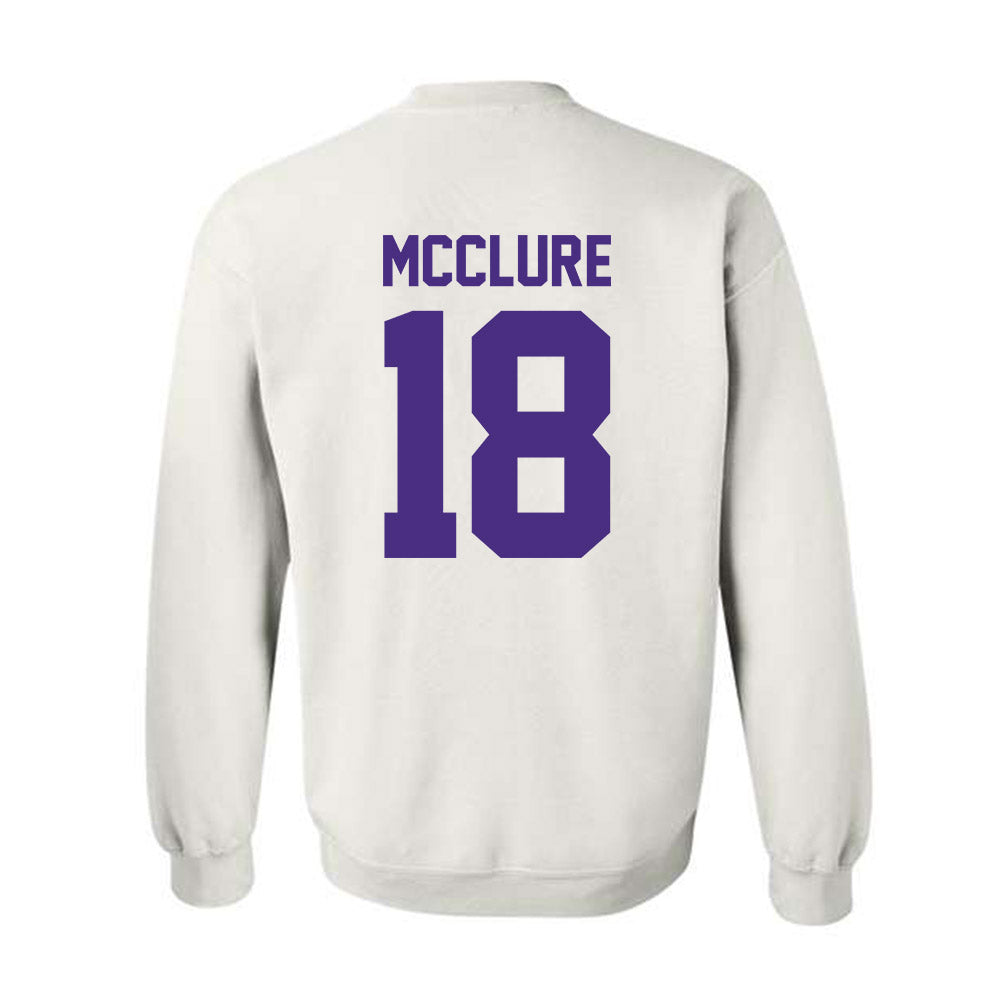 Northwestern - NCAA Baseball : Matt McClure - Classic Shersey Crewneck Sweatshirt