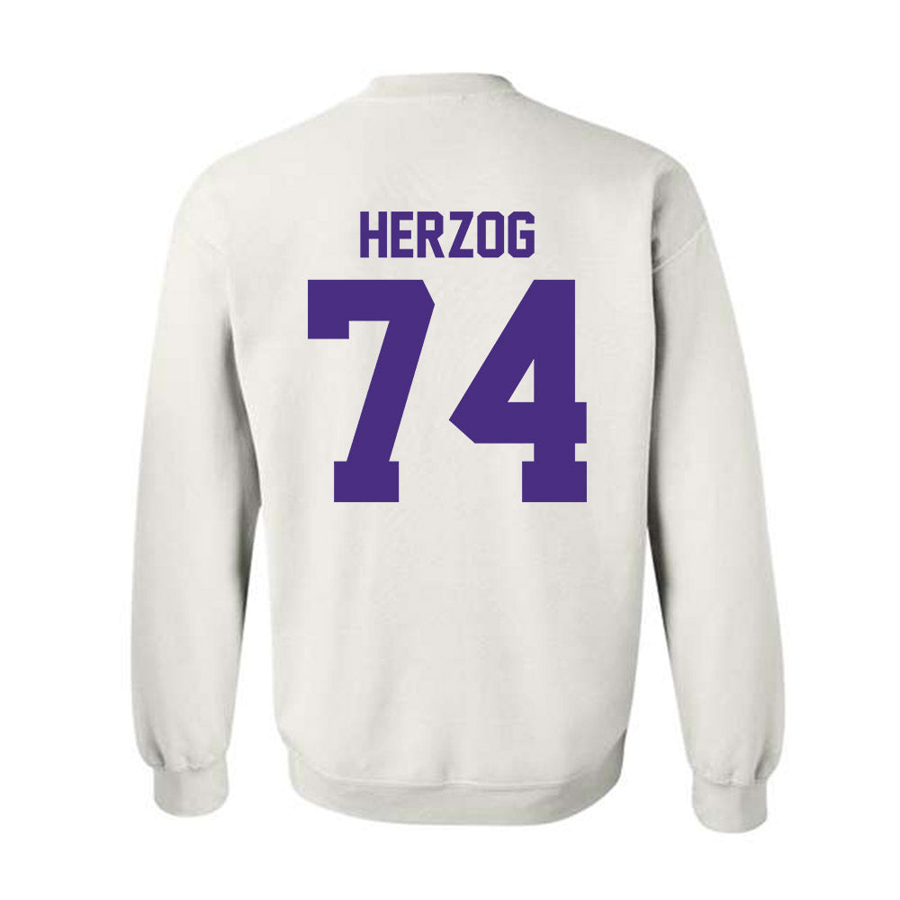 Northwestern - NCAA Football : Nicholas Herzog - Classic Shersey Crewneck Sweatshirt