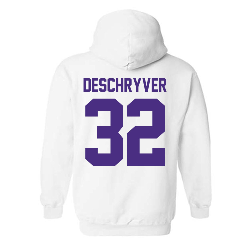 Northwestern - NCAA Women's Soccer : Elyse DeSchryver -  Hooded Sweatshirt Classic Shersey