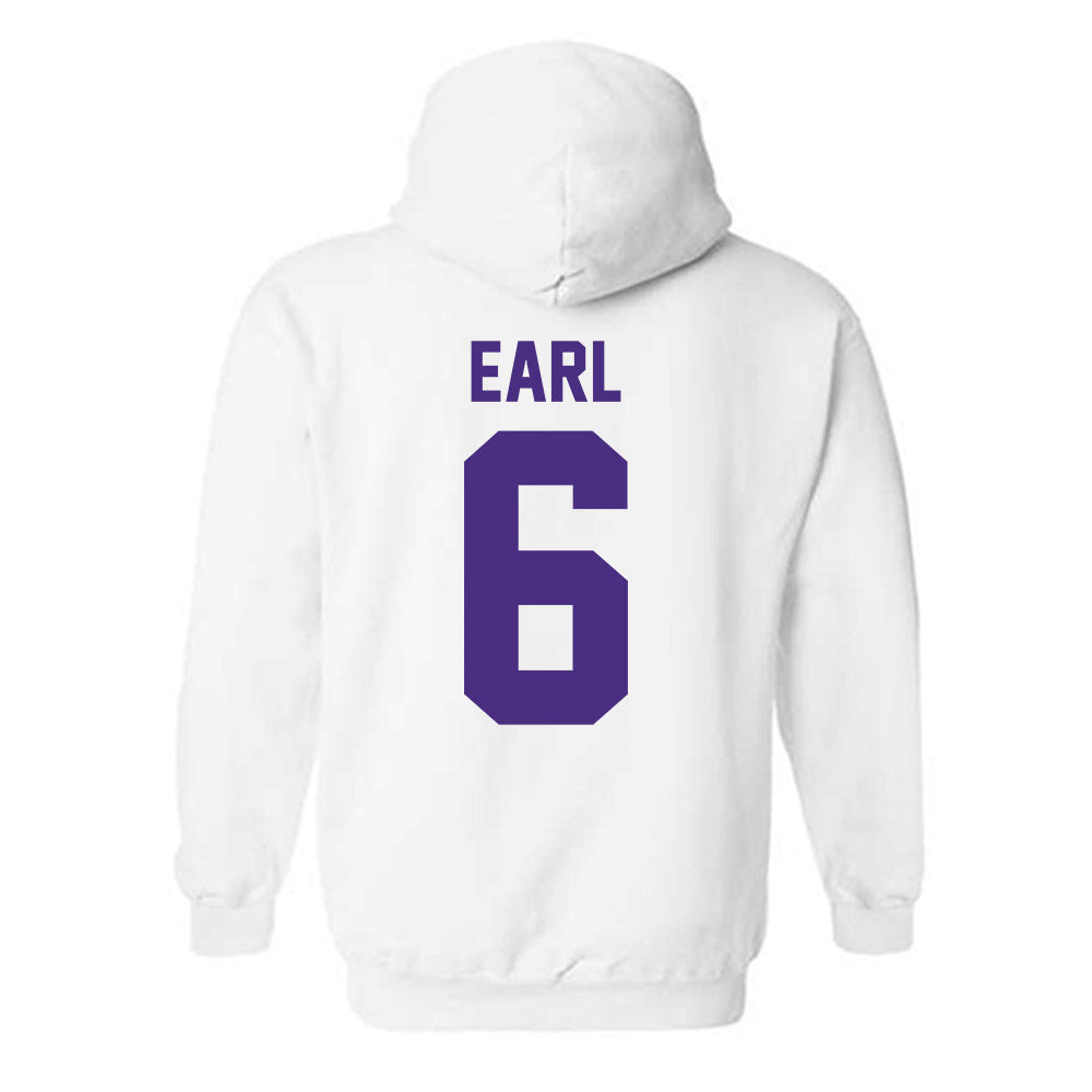 Northwestern - NCAA Women's Cross Country : Ava Earl - Classic Shersey Hooded Sweatshirt-1