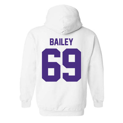 Northwestern - NCAA Football : Jack Bailey - Classic Shersey Hooded Sweatshirt