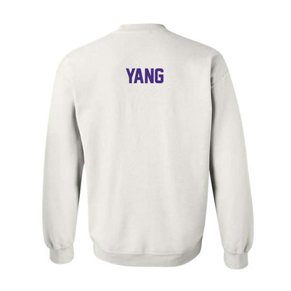 Northwestern - NCAA Men's Tennis : Vincent Yang - Classic Shersey Crewneck Sweatshirt