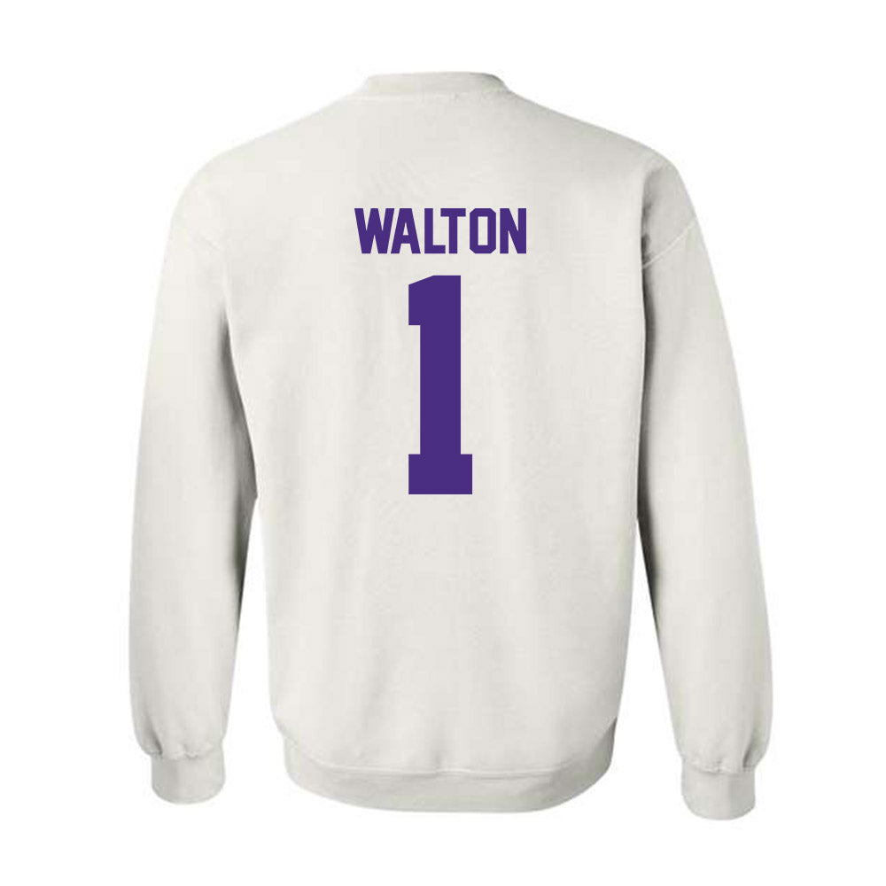 Northwestern - NCAA Women's Basketball : Xamiya Walton - Classic Shersey Crewneck Sweatshirt