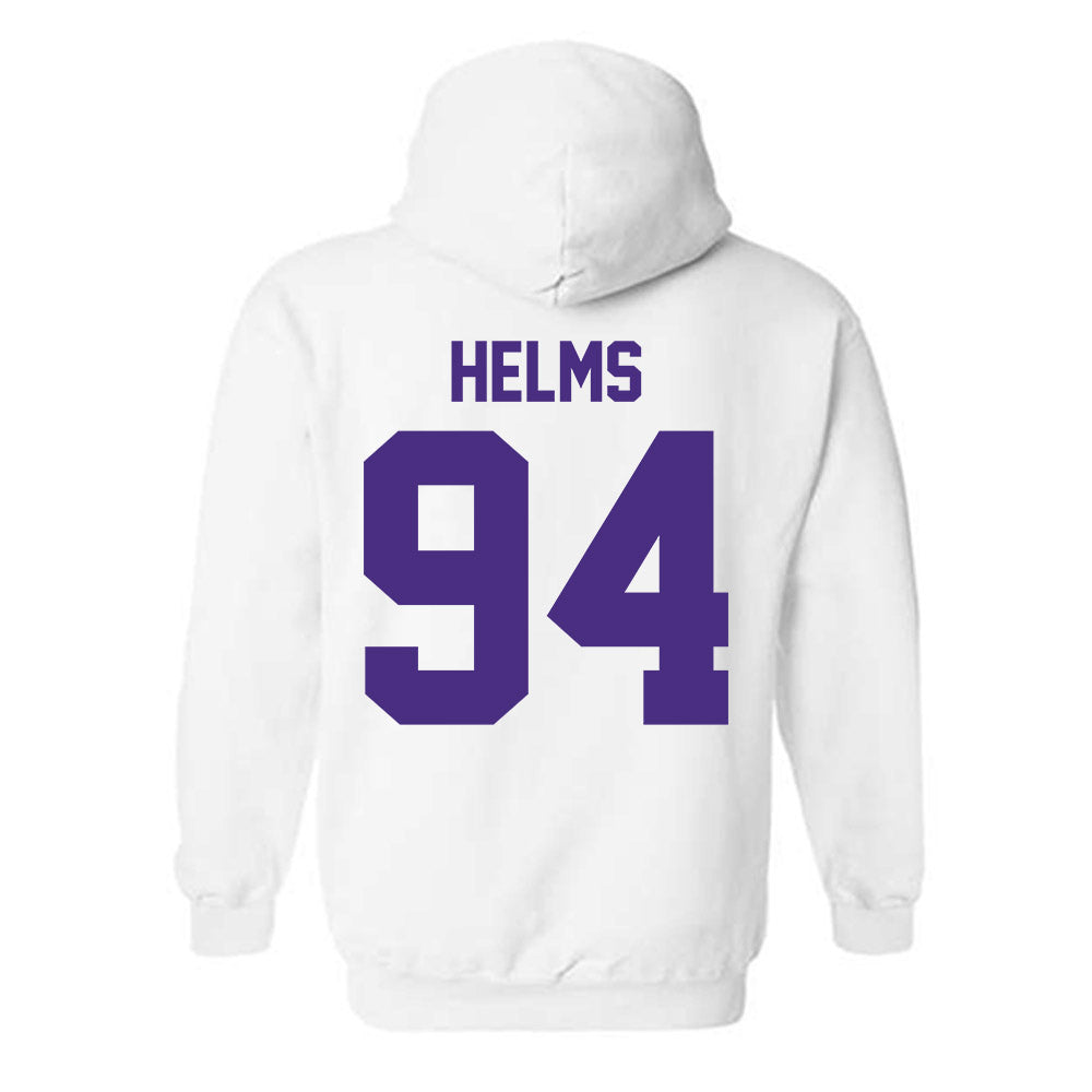 Northwestern - NCAA Football : Henry Helms - Classic Shersey Hooded Sweatshirt