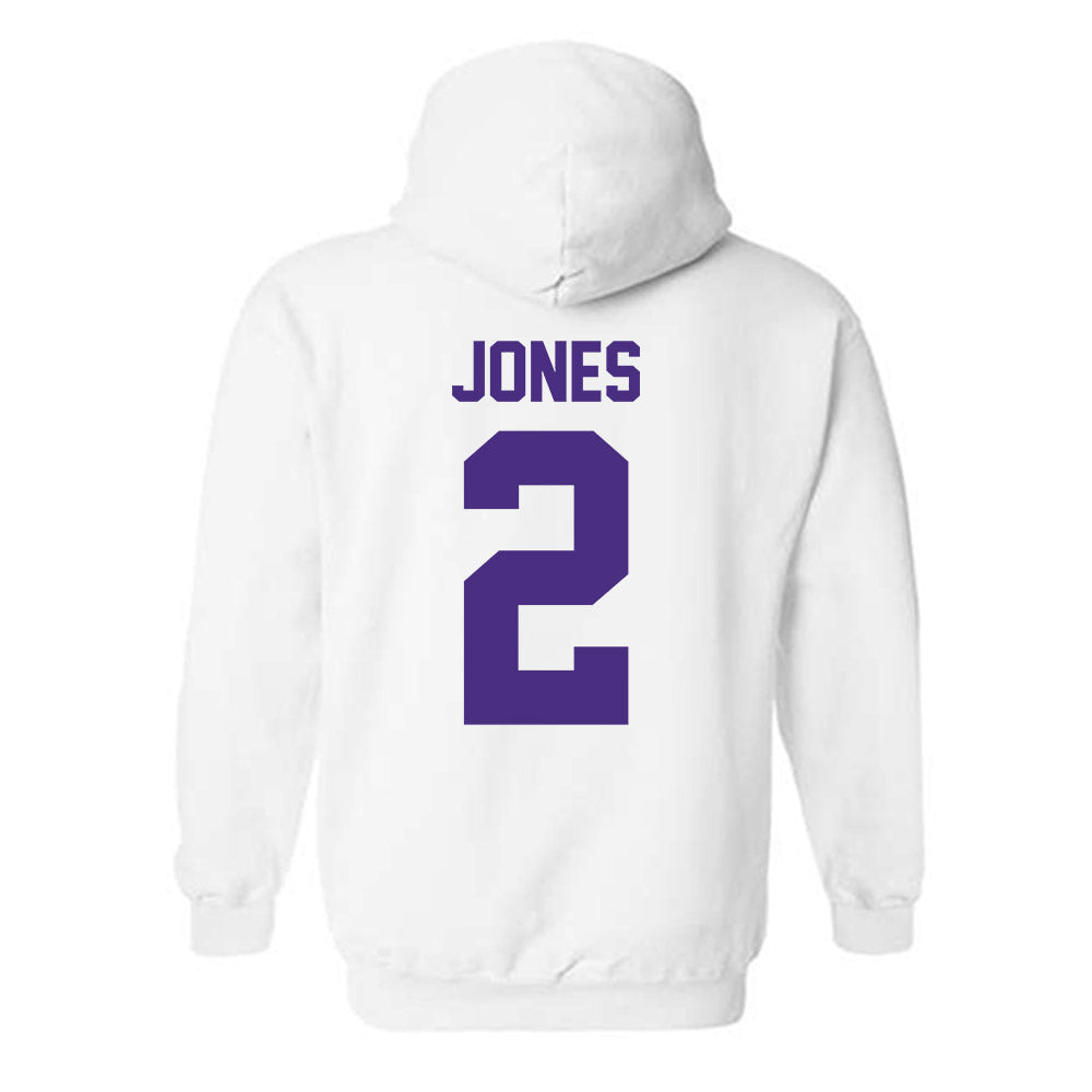 Northwestern - NCAA Women's Basketball : Kyla Jones - Classic Shersey Hooded Sweatshirt-1