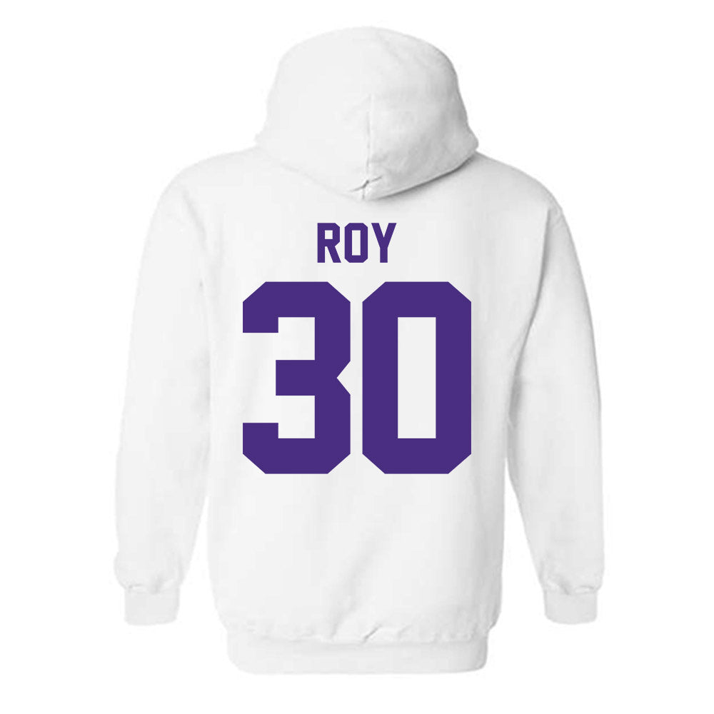 Northwestern - NCAA Women's Soccer : Caroline Roy - Classic Shersey Hooded Sweatshirt