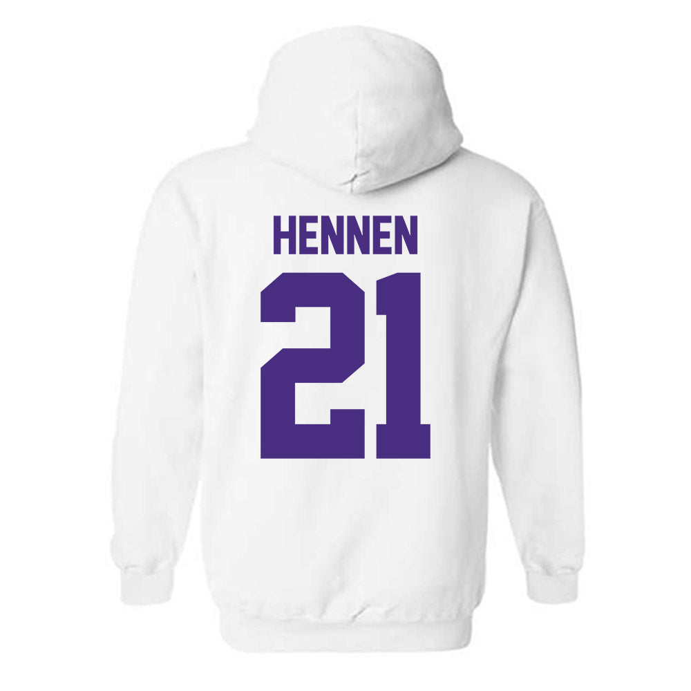 Northwestern - NCAA Women's Soccer : Kate Hennen - Classic Shersey Hooded Sweatshirt